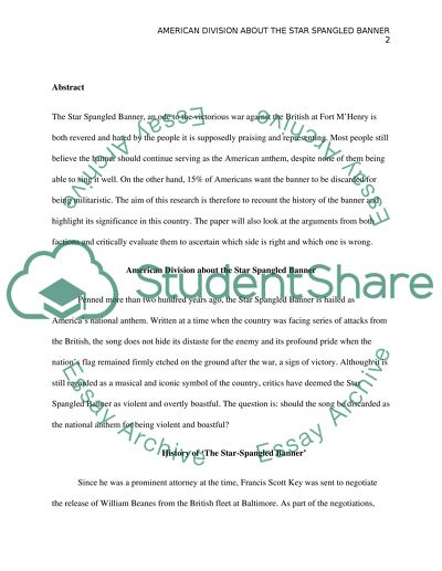 Francis Scott Key and the &quot;Star Spangled Banner&quot;