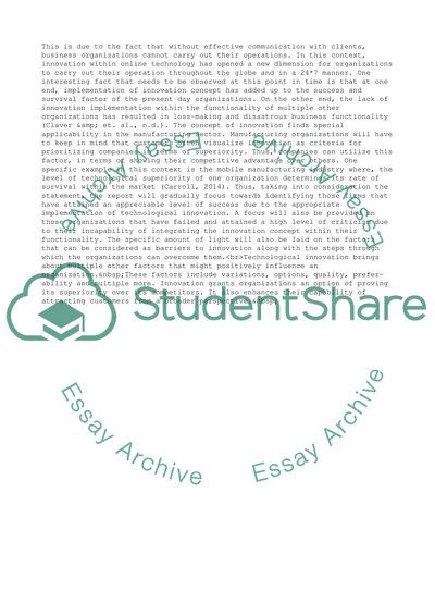 Innovation Is the Key to Effective Organizational Development