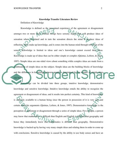 Knowledge Management Strategies