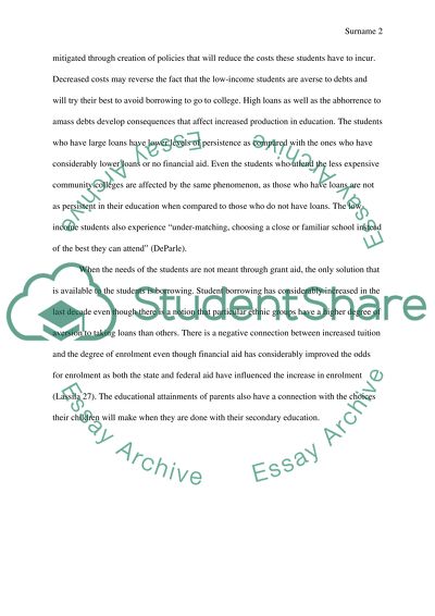 Do we train low-income students, and so limit their potential