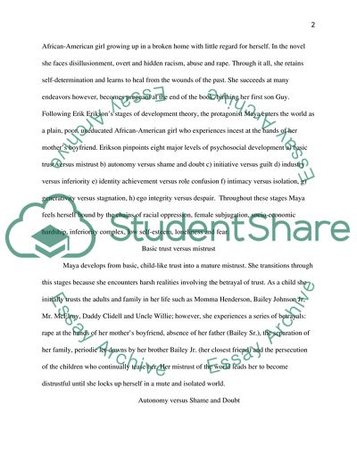 I Know Why The Caged Bird Sings by Maya Angelou