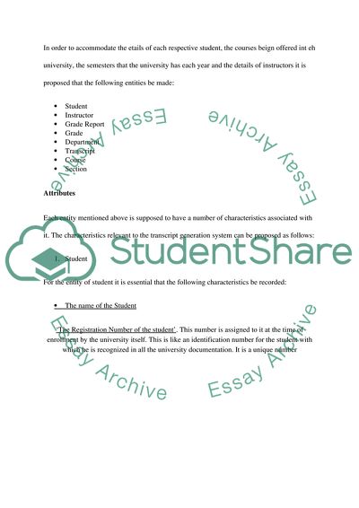 Systems Analysis / Database Design Analysis