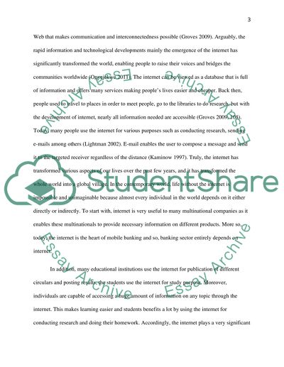 Internet as the Greatest Transformative Force in Human History