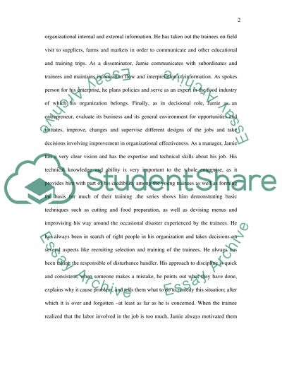 Managing business organisation