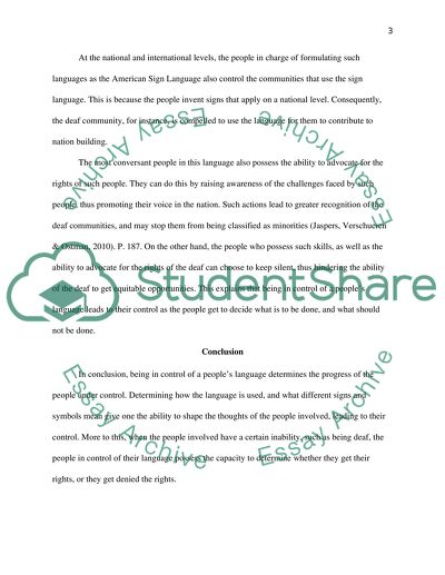 Control a Peoples Language