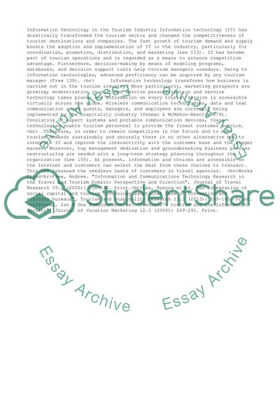 Investigating the impact of Information Technology on a career