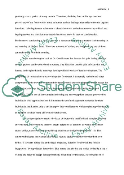 Pros and Cons of Abortion