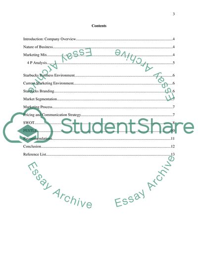 Marketing Analysis: Starbucks United Kingdom