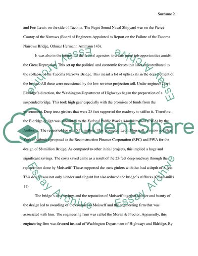 The Collapse of the Tacoma Narrows Bridge