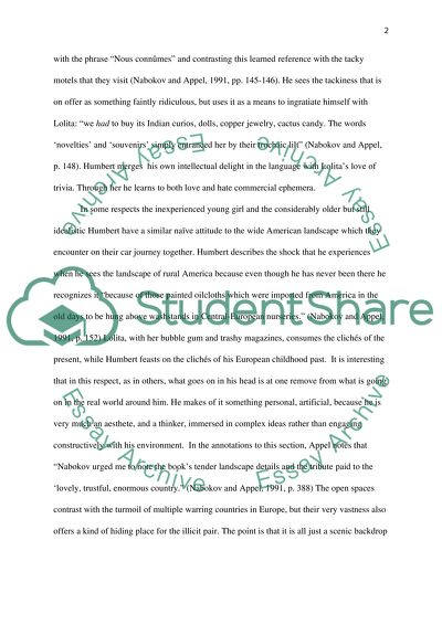 America in Vladimir Nabokovs Lolita