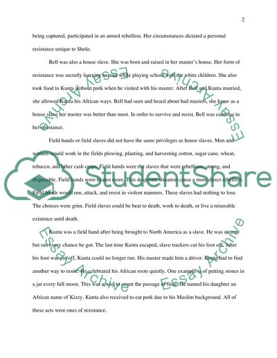 Africans during enslavement