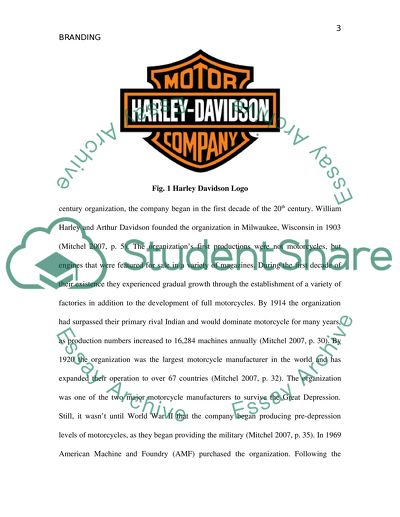 Harley Davidson Branding