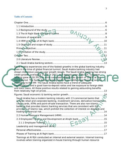 Human Resource Management: A Case of the Al Rajhi Bank