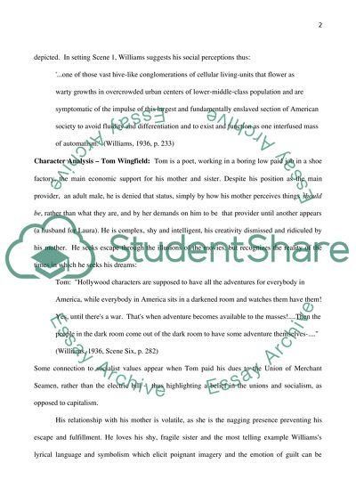 The Glass Menagerie Critique