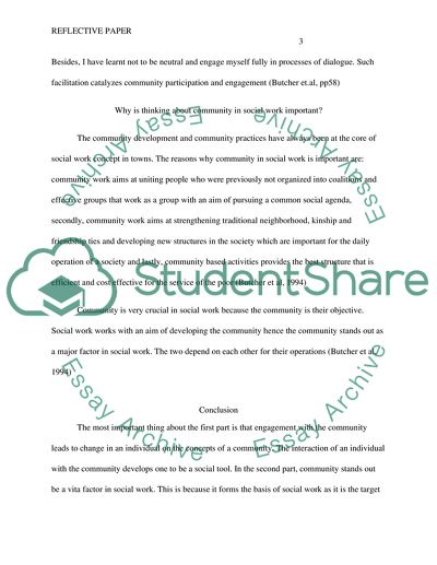 The Concept of Community