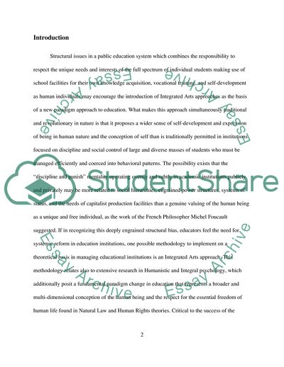 Structural Issues in a Public Education System