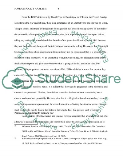 Foreign policy essays