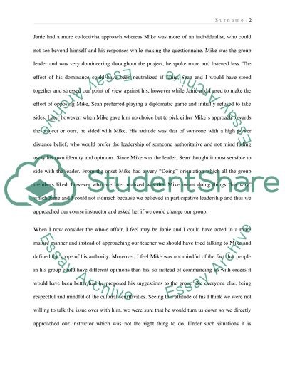 Cultural Influences on Communication in Groups