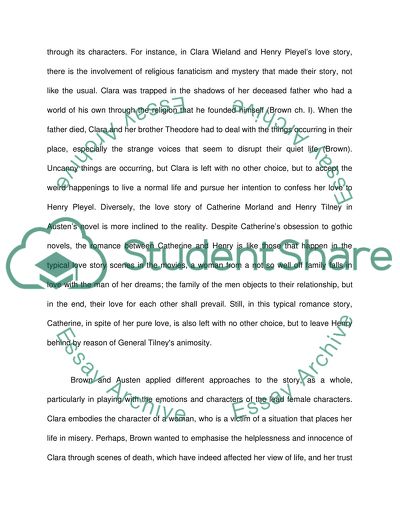 The Similarities and Differences of the Female Characters