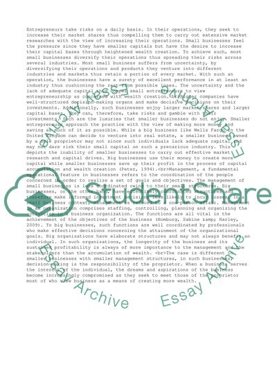 The Concept of Entrepreneurship