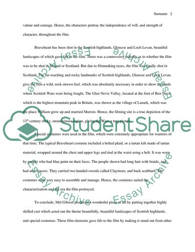 Film critique: braveheart