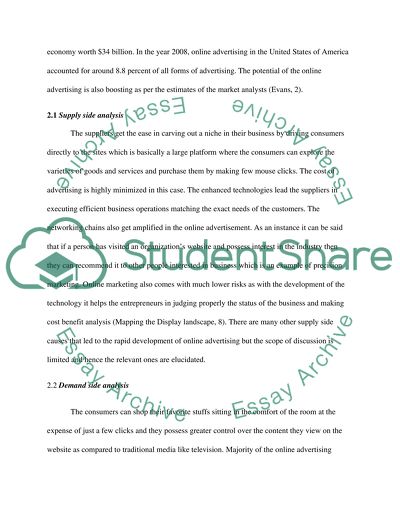 Argument Analysis Advertising