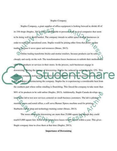 Organizational Case Study