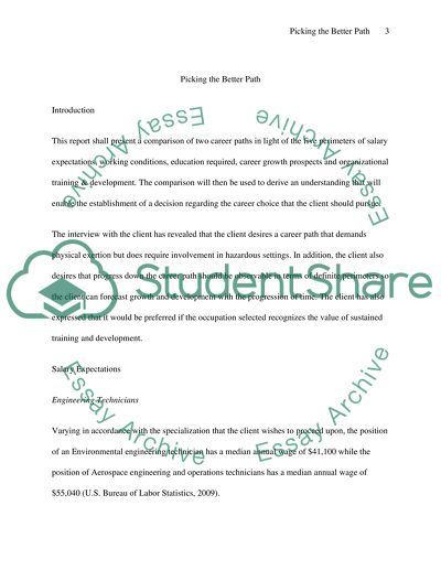 Picking the Better Path