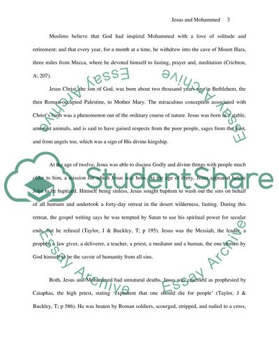 Life of Jesus and Mohammed