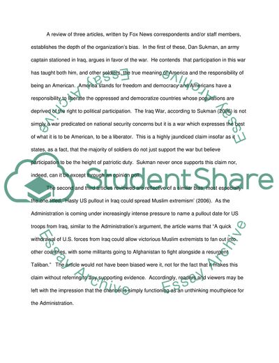 Careful Review of Foxnews.Com