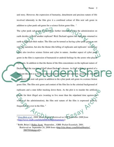 Science fiction and films