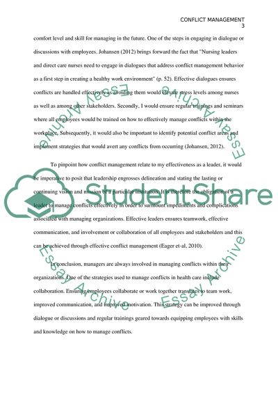 Conflict Management Styles