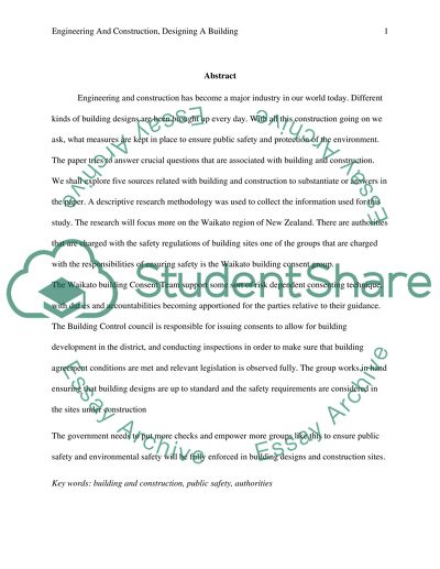 Steps to Protect Public Safety and the Environment when Designing a Building