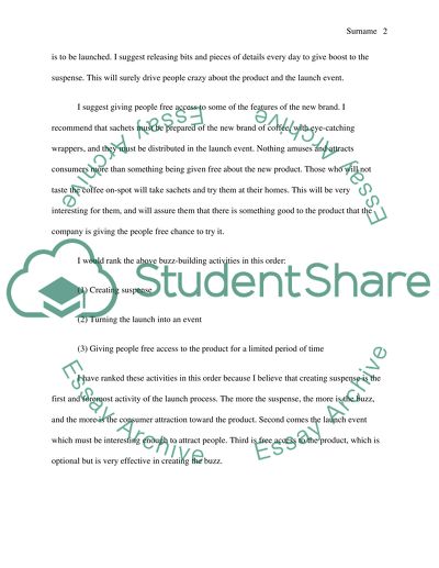 Discussing a New Coffee Branding