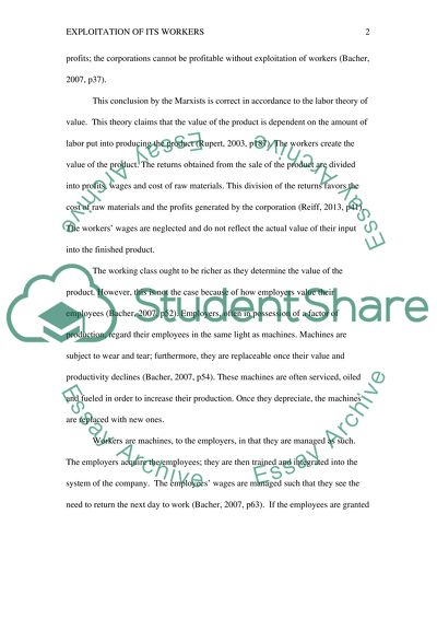 The current world order is characterized by the exploitation of its workers