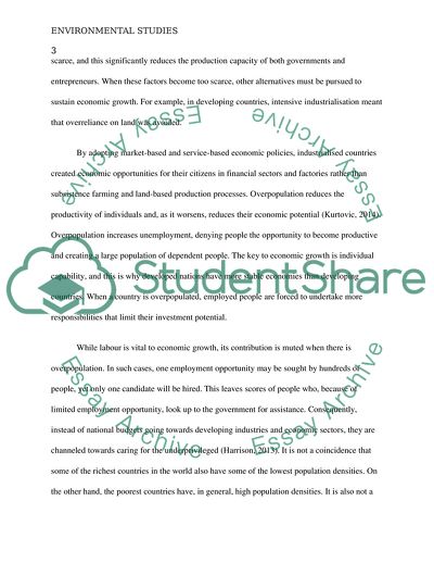 Threats to Sustainable Development