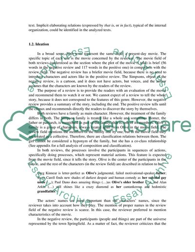 Identification - Exophora and Esphora