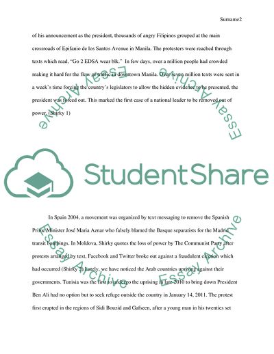 Influence of Social Media on Political Movements