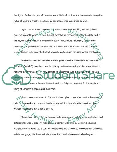 Contrasts of the Land Law