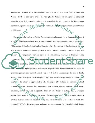 Detailed Information about Jupiter