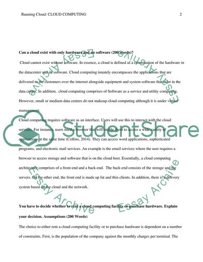 Cloud Computing Software