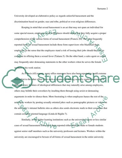 How to Curb Sexual Harassment