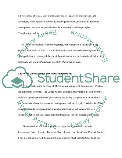 The Role and Functions of the IMF and the World Bank