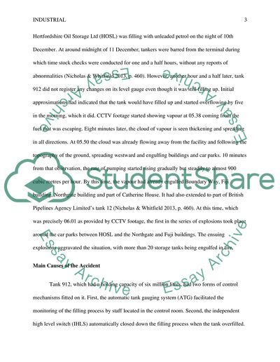 The Accident at Buncefield