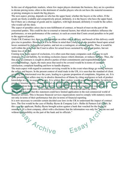 Customer Issues in Financial Services