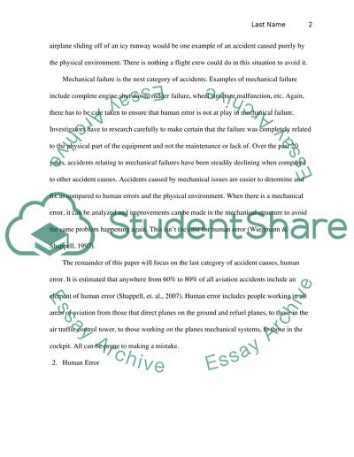 Human Error in the Aviation Industry