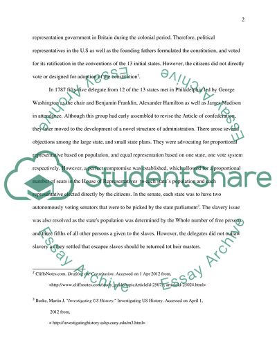 Origination, Drafting, and Ratification of the United States Constitution