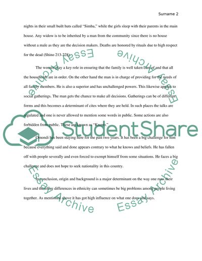 Intercultural Interview