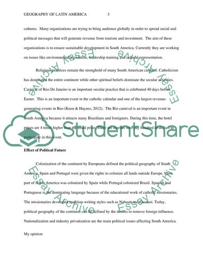 Influence of the Inhabitants on the Physical Environment