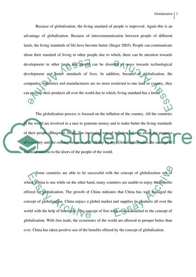 Pros and Cons of Globalization